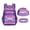 C, variant on 3-Piece Fighter jet Backpack Set with Shoulder Tote & Organizer Pouch, All-Over Print Polyester Daypack for Adults & Teens, Water-Resistant Bookbag for Back-to-School, Travel & Daily Use