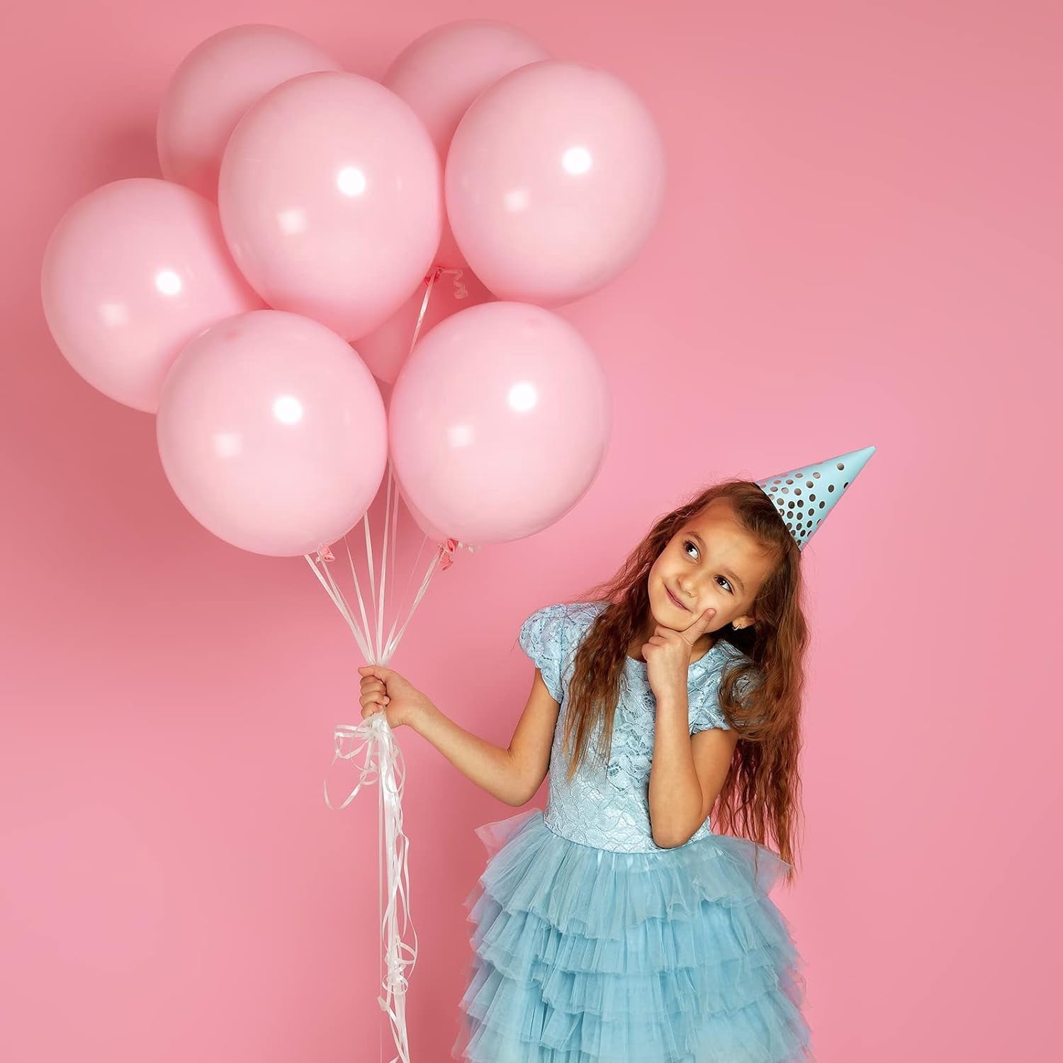 Burculy 129pcs Metallic Gold Balloons Different Sizes 18 12 10 5 Inch, Latex Balloon Garland Arch Kit for Party Graduation Wedding Holiday Happy Birthday Decoration