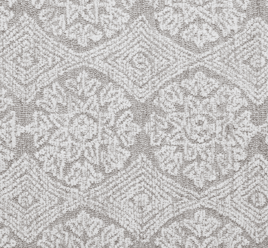 Better Homes & Gardens Suzani Taupe Medallion Wool Indoor Area Rug, 5' x 7'