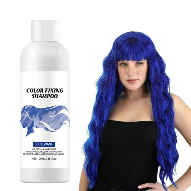 Champú de color Tintes para el cabello Tintes rápidos Coloración del cabello Agente capilar Ingredientes vegetales 100 ml color peludo
