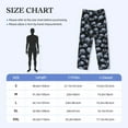 thumbnail image 4 of Pofeuu Gothic Skull Print Men's Pajama Pants, Soft Lounge Pajama Pants with big pockets for Men Plaid Pj Bottoms-Large, 4 of 6
