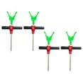 thumbnail image 1 of Juego de 4 Anclajes para Refugios de Pesca en Hielo, Clavijas para Tiendas de Campaña, Clavos de Fijación, Soportes para Cañas de Pescar para Acampar, 1 of 9