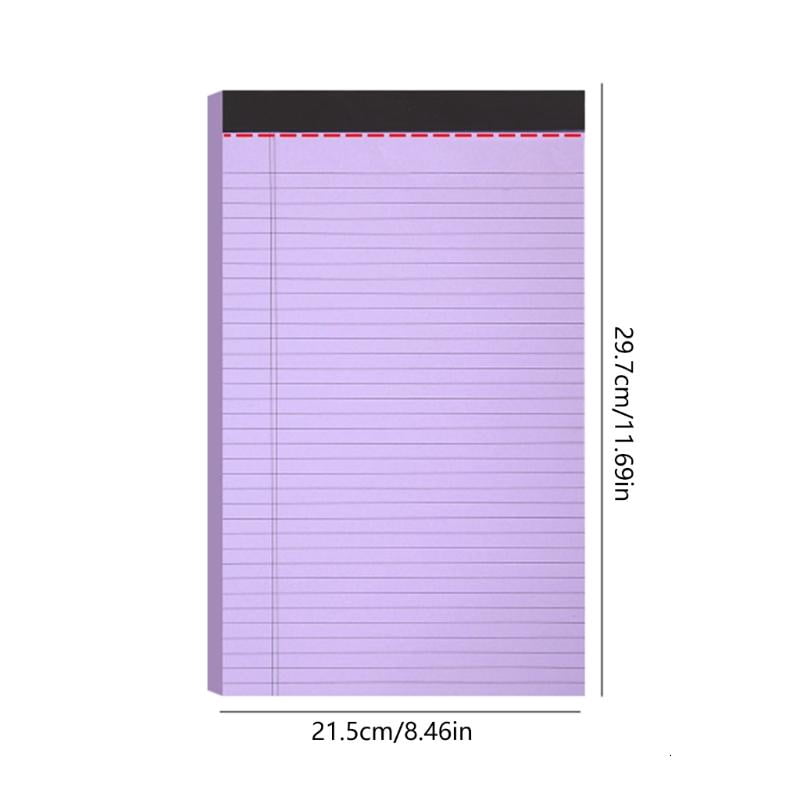 Pack of Legal Pads Notepad Note Pads College Ruled Writing Note Pads for Work