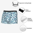 thumbnail image 6 of Balery Winter Knit Hat and Socks Men's Boxer Briefs, Soft and Breathable Cotton Underwear with nylon Waistband-Large, 6 of 9
