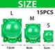 thumbnail image 5 of 14 Piezas Caja de Enraizamiento de Plantas Bola de Propagación, Caja de Injerto Caja de Bolas de Propagación de Alta Presión Dispositivo de Enraizamiento de Plantas (L+M+S, Verde), 5 of 5