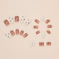 thumbnail image 3 of 24Pcs Press-On Nails French Manicure, Detachable False Nails, Minimalist Reusable Full Cover Acrylic Fingernails, Long-Lasting Artificial Nail Kit, 3 of 8