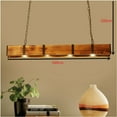 thumbnail image 5 of Ceiling Light Vintage Rustic Lamp Wood Beam Farmhouse Chandelier Pendant lamp for Living Rooms, Cafes, 5 of 17