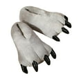 thumbnail image 2 of Warm Slippers House Shoes Fuzzy Footwear Plush Cat Paw Design for Women Adults Indoor Bedroom Use, 2 of 9