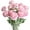 Pink Purple, variant on Wishrage 5PCS Artificial Ranunculus Flowers with Real Touch Stem Spray for Home Garden Decoration