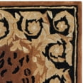 thumbnail image 3 of SAFAVIEH Naples Karenza Oriental Wool Area Rug, Black/Gold, 2'6" x 4'6", 3 of 5