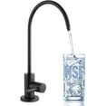 thumbnail image 1 of ERDS-RO Faucet Water Filter Faucet Non-Air-Gap Drinking Water Beverage Faucet for Reverse Osmosis Systems Water Filtration System 304 Stainless Steel Matte Black, Z504CLF-BK, 1 of 4