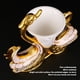 thumbnail image 4 of Juego De Cuchara De Cena Decorativa, Juego De Vajillas De Forma De Cisne Exquisito Con Elegante Soporte De Cuchara Con 6 Cucharas Para Frutas De Café., 4 of 7