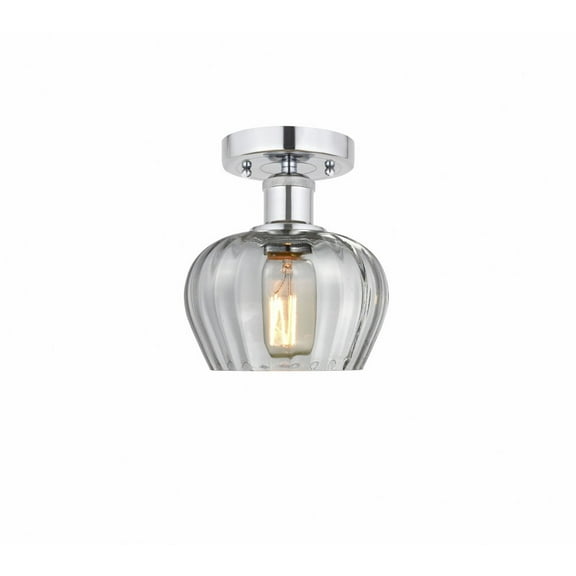 Innovations Lighting - Fenton - 1 Light Semi-Flush Mount In Industrial