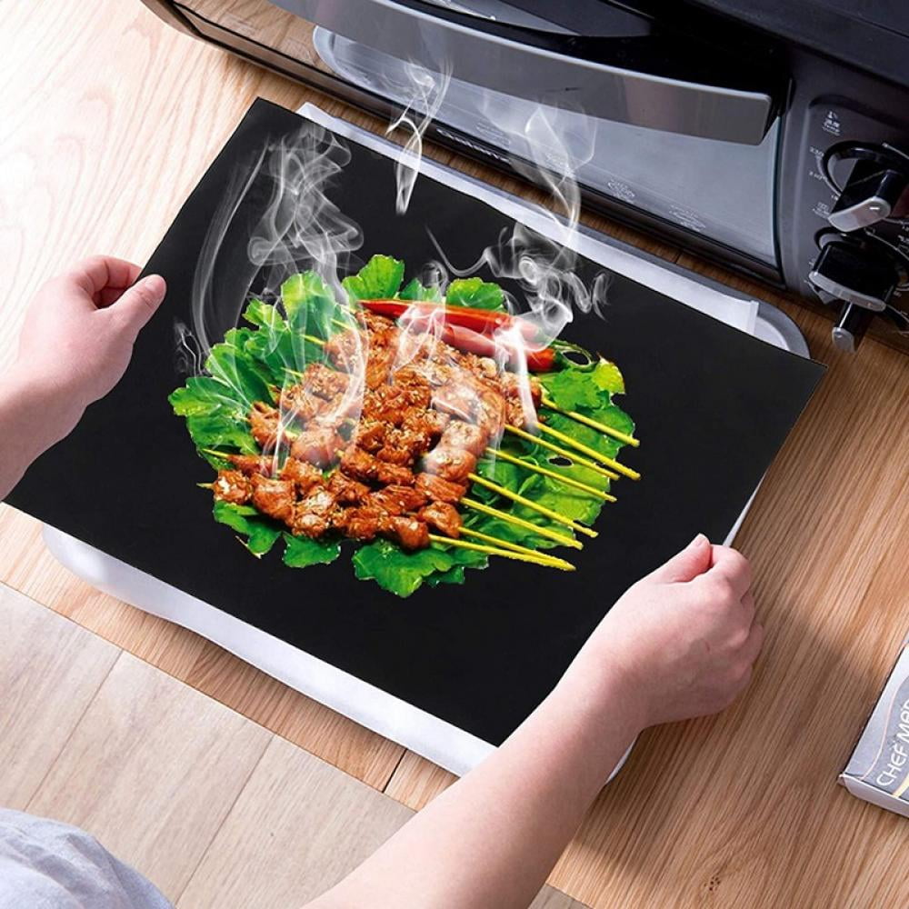 Details about   1Pc Non-stick BBQ Grill Mat Baking Pad Cooking Plate Barbecue Party Kitchen Tool 