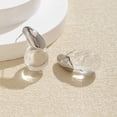 thumbnail image 4 of Elegant Teardrop Shaped Resin Earrings Comfortable Posts for Casual or Formal Outfits, 4 of 9