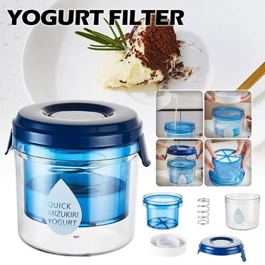 Gracefulvara GHYJPAJK Greek Yogurt Maker Yogurt Filter with Extra Fine Mesh Stainless Steel StrainerReusable Yogurt FilterCheese Moisture FilterKitchen Food Gadgets Tools