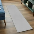 thumbnail image 4 of Grey 2x6 Kitchen Runner Rug, Farmhouse Solid Gray Color Modern Art Non-Skid Rubber Backing Large Rectangle Rugs - Living Room Bedroom Home Office, Indoor Floor Mat Carpets Washable Rug, 4 of 9