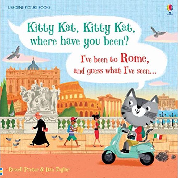 Pre-Owned Kitty Kat, Kitty Kat, Where Have You Been? Rome, By Russell Punter, (Paperback), Literature & Fiction, English