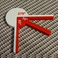 thumbnail image 4 of Giaone Angle Protractor Measurement Tool Angle Measuring Ruler Math Geometry Tool, 4 of 7