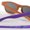 Violet, variante sur Temeplesox Manchons de Lunettes Couvre-Bras Couleur Confort, Bleu Caraïbe Petit