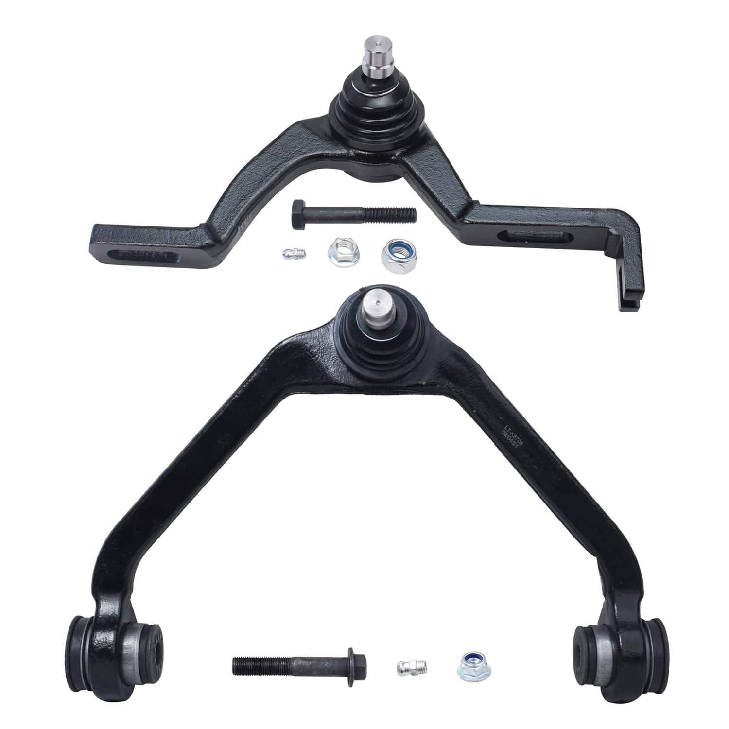 Detroit Axle - Front End 12pc Suspension Kit for Ford Explorer Ranger Mazda B2300 B2500 B3000 B4000, Lower Upper 4 Control Arms w/Ball Joints Inner & Outer 4 Tie Rods 2 Boots 2 Sway Bars Replacement