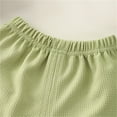 thumbnail image 6 of Ruyang Kids Girls 2 Piece Set Knit Top and Shorts Athletic Outfits Short Sleeve Matching Lounge Set Girls Breathable Outfits, 6 of 8