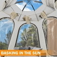 thumbnail image 3 of ASTRAEA Bubble Tent for 4-6 People, 10x10 FT Screen House Tent Canopy with Mesh Mosquito Netting for Patio Camping Outside Activities, 3 of 7