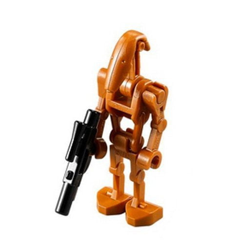 Hellere meget fint glæde LEGO Minifigure - Star Wars - BATTLE DROID with Blaster Gun (Brown) -  Walmart.com