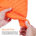 thumbnail image 3 of OULII Barbecue Side Rack Pad Griddle Tool Mat Silicone 1Pcs with Temperature Resistance, 3 of 7