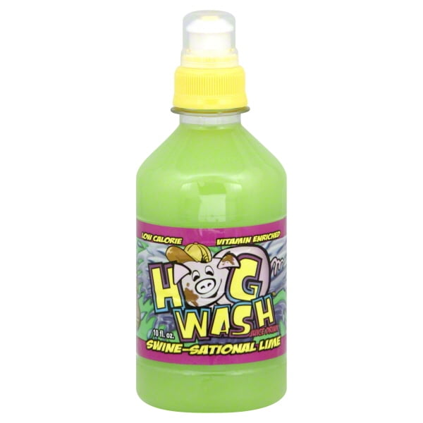 Hog Wash SwineSational Lime Juice Drink, 10 Fl. Oz.