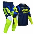 thumbnail image 3 of Willbros, Blue Yellow Motorsport Pants for Adult W32 with Offroad Jersey, 3 of 10