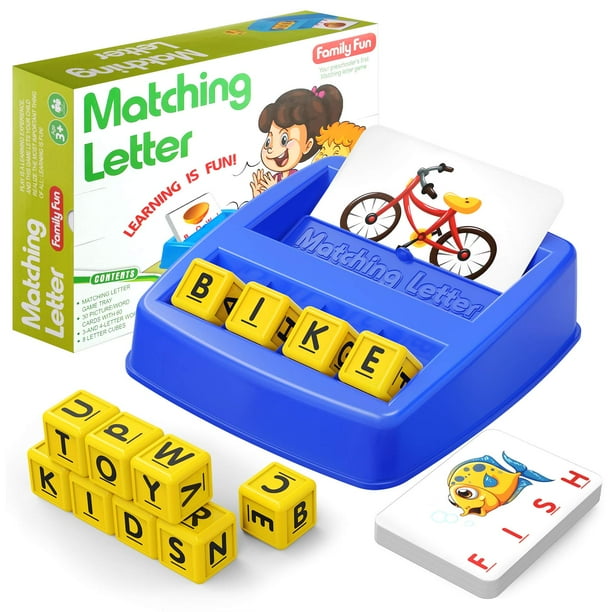 Juguete educativo HahaGift, juego de cartas a juego para niños de 3 a 5 años