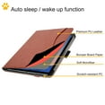 thumbnail image 7 of Mosiso Smart PU Cover Case for New iPad Pro 12.9'' 2018 Release Folio Protective Tablet Cover, Brown, 7 of 7