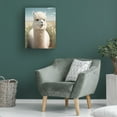 thumbnail image 3 of Canvas Wall Art - Treechild 'Cute Llama' Wall Art for Living Room, Bedroom, or Office D?cor by Trademark Fine Art - 18 x 24 Inches, 3 of 4