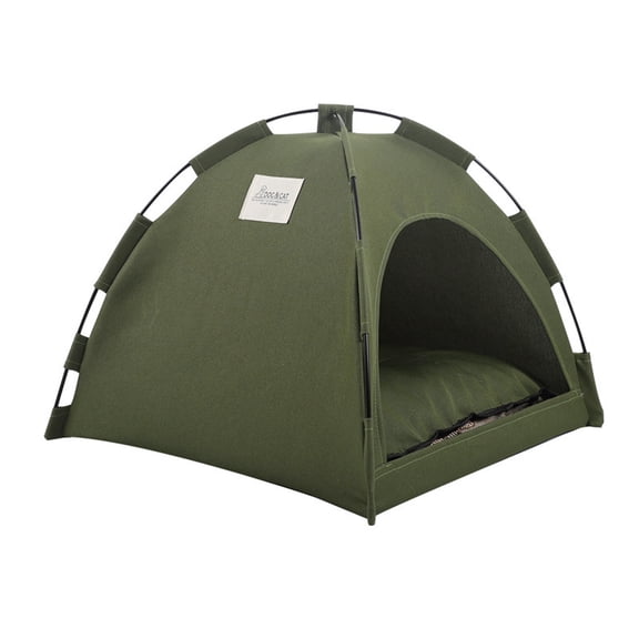 Portable Outdoor Pet Tent with Summer Mat for Camping Travel Breathable Design