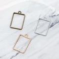 thumbnail image 5 of Aellinatey Personalized 10 Pcs Geometric Hollow Square Pendant Blanks Pressed Flower Frame, 5 of 20