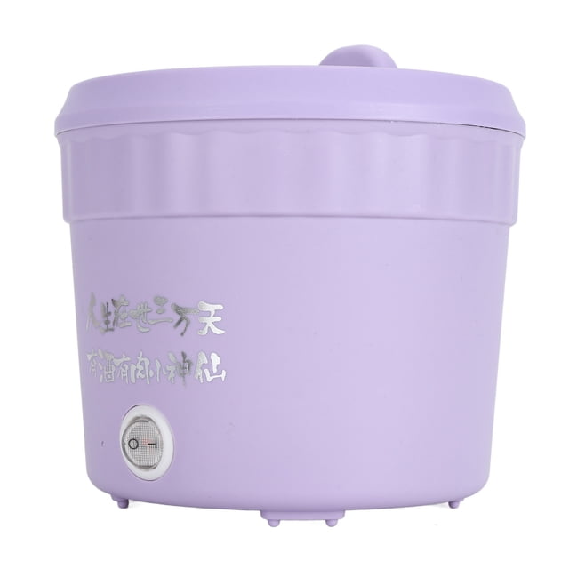 Olla Eléctrica De 450 W, Mini Olla Eléctrica Multifuncional, Capacidad De 1,2 L, Eficiente Y Segura, Saludable Y Fácil De Limpiar, Adecuada Para Ramen, Huevo, Pasta, Bola De