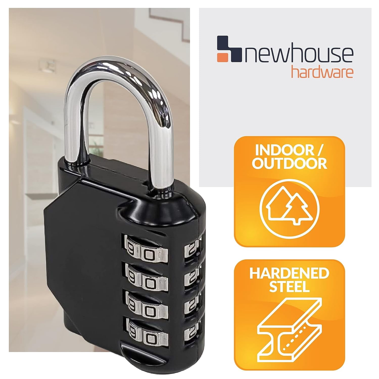Commando Lock High Security Padlock 2-Pack – Military Grade, Bolt Cutter Proof - View #6
