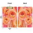 thumbnail image 5 of FORMRS Acrylic Clipboard with Low Profile Clip Standard A4 Letter Size, 12.5" x 9", Pink Flowers, 5 of 8