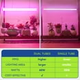 thumbnail image 3 of Monios-L Grow Light, LED Plant Light for Indoor Plants, Full Spectrum, T5 4FT 60W Dual Growing Strips with Hanging System, Individual ON/Off Switch for Seed Starting/Hydroponic/Veg, 3 of 7