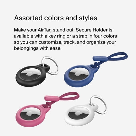 BELKIN AirTag キーリング付き 保護ケース  ベルキン エアタグケース