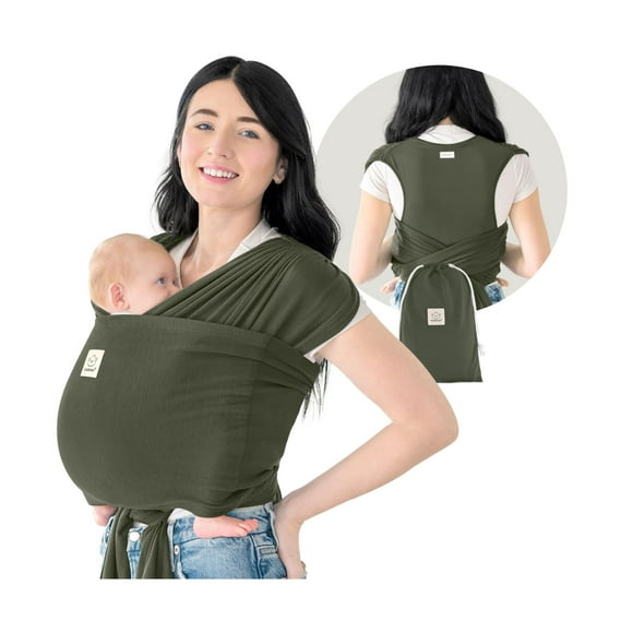 Portabebé tipo fular ajustable KeaBabies D-Lite Bosque