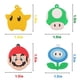thumbnail image 3 of Juego de llaveros con temática de Mario, 28 piezas, artículos de fiesta, regalo para niños, 3 of 5