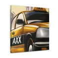 thumbnail image 2 of Taxi at Midnight - Canvas, 2 of 10
