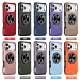 thumbnail image 7 of Allytechgroup Rugged Case for iPhone 17 Pro, [Compatible with Magsafe] Ring Grip Stand Magnetic Cover Compatible with Car Mount Shock-Resistant Bumper Phone Case for Women Men, Orange, 7 of 7