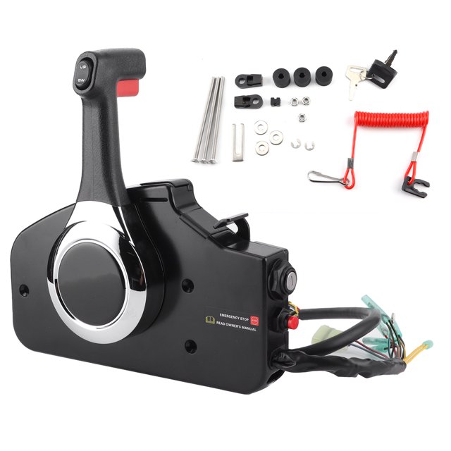 Caja de control remoto del acelerador del motor fueraborda Montaje lateral 24800‑ZZ5‑A02 Apto para motor Honda Jadeshay A