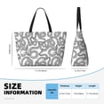 thumbnail image 4 of Easygdp Snake Bolsa de Viaje de Playa de Gran Capacidad, Bolsa Tote Perfecta para la Playa, Escapadas de Fin de Semana y Viajes, 4 of 7