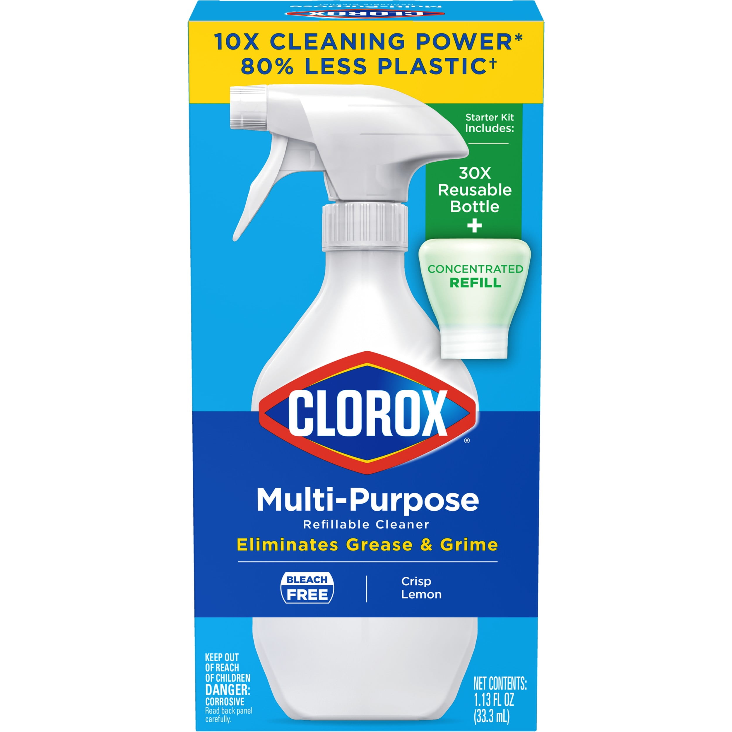 Clorox® Multi-Purpose Refillable Cleaner Starter Kit