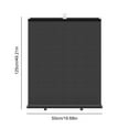 thumbnail image 2 of Persianas enrollables universales, cortina opaca sin clavos, para ventana, para el hogar y la Oficina, 2 of 9