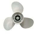thumbnail image 2 of Propeller 10 3/8x13 for Yamaha Outboard 40-55HP Aluminum 13 Tooth OEM NO:6H5-45945-00-EL 10.4x13, 2 of 4